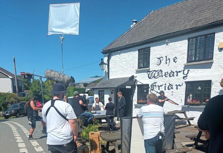 The Weary Friar Inn Pillaton Extérieur photo